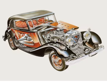 Horch 670 Sport Cabriolet von Gläser '1931–34