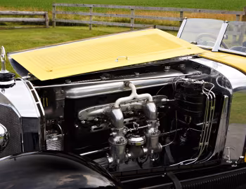 Bajo el capó Mercedes-Benz Type S 26/180 Sports Tourer von Gläser (35920) '1928