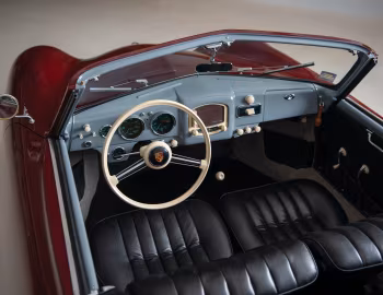 Panel frontal Porsche 356 Cabriolet von Gläser Weiden (12355) '10.1952