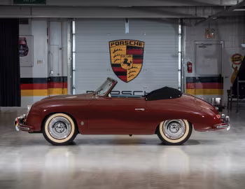 Porsche 356 Cabriolet von Gläser Weiden (12355) '10.1952