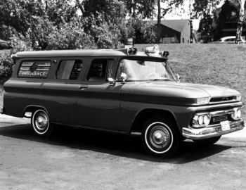 1962 GMC 1001 Panel Ambulance Conversion