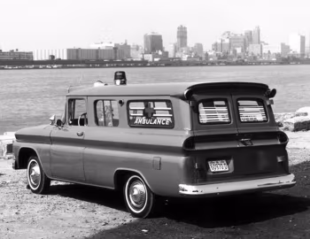 1962 GMC 1001 Panel Ambulance Conversion