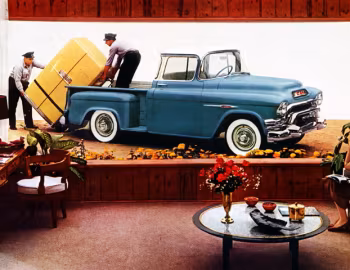 1955 GMC 100 DeLuxe Pickup (Y-101/1755) '1955