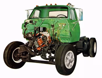 Under The Hood 1972 GMC HM7500