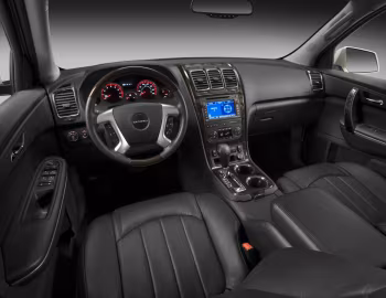 Интерьер 2011–12 GMC Acadia Denali [North America] '2010–12