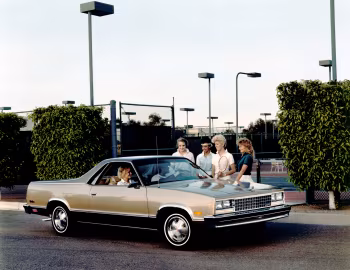 1986 GMC Caballero Amarillo (W80)