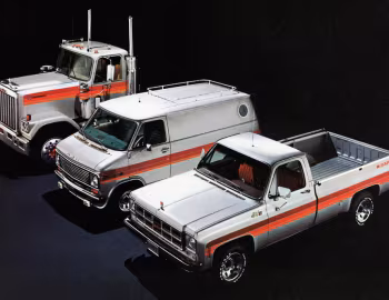 GMC General Tractor Truck, GMC C2500 Wide-Side Pickup Sierra Classic "Sarge", GMC G-Series