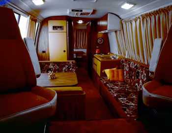 Інтэр'ер 1973–78 GMC Motorhome