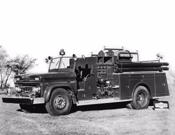 1961 GMC 5000 Pirsch Pumper