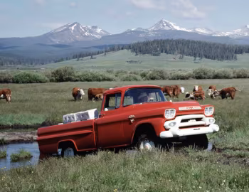 1958 GMC 100 Wideside Pickup (S-102)