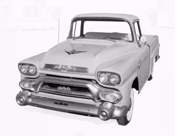 1958 GMC 100 Deluxe Wideside Pickup (S-101-8)