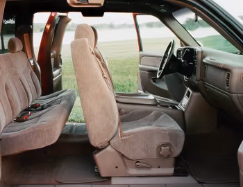 Интерьер 1999–2002 GMC Sierra Extended Cab