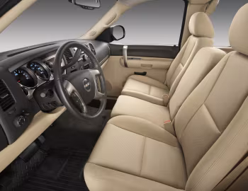 Интерьер 2007–10 GMC Sierra Extended Cab '2006–10