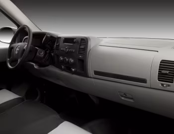 Интерьер 2007–10 GMC Sierra Extended Cab '2006–10