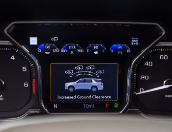 Tableau de bord 2021–24 GMC Yukon Denali [North America] '2020–24