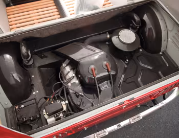 Bajo el capó Goggomobil TL 400 Transporter Van '1956–65