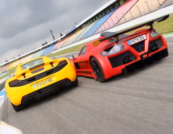 Gumpert Apollo S, McLaren 12C Spider