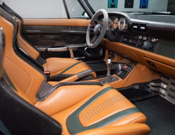 Intérieur Gunther Werks 400R Coupe "Rennsport Aventura" (993) '2022