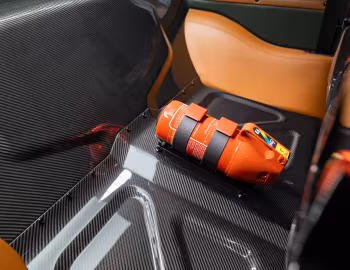 Intérieur Gunther Werks 400R Coupe "Rennsport Aventura" (993) '2022