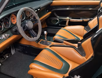 Intérieur Gunther Werks 400R Coupe "Rennsport Aventura" (993) '2022