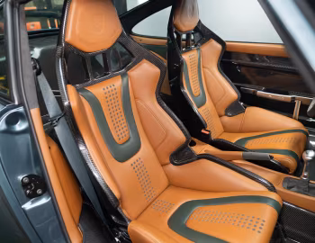 Intérieur Gunther Werks 400R Coupe "Rennsport Aventura" (993) '2022