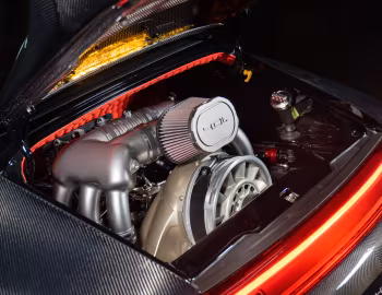 Bajo el capó Gunther Werks 400R Coupe "Carbon Elements" [Hong Kong] (993) '2022