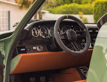 Interior Gunther Werks 400R Coupe "Greenwich" (993) '2019