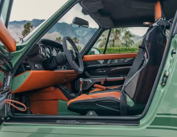 Interior Gunther Werks 400R Coupe "Greenwich" (993) '2019