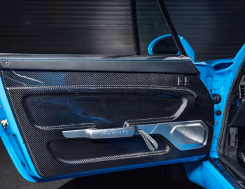 Intérieur Gunther Werks 400R Coupe "Mexico Blue" (993) '2020