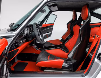 Intérieur Gunther Werks 400R Coupe "Sterling Silver" (993) '2022