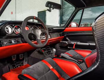 Panel frontal Gunther Werks 400R Coupe "Solar Red" (993) '2018
