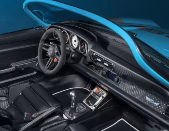 Intérieur Gunther Werks GWX Speedster "Elemento" (993) '2025