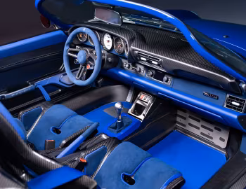Intérieur Gunther Werks GWX Speedster "It's All Good" (993) '2023