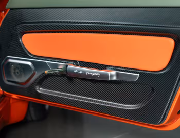 Intérieur Gunther Werks Speedster "Aranciata" (993) '2024