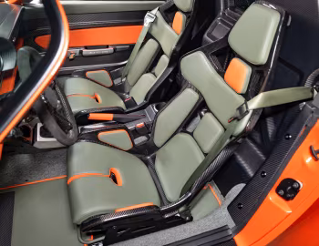 Intérieur Gunther Werks Speedster "Aranciata" (993) '2024