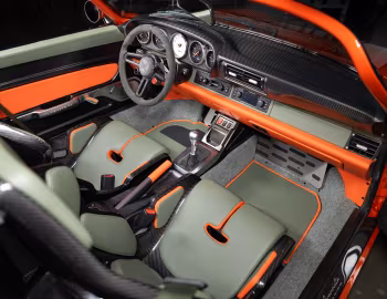 Intérieur Gunther Werks Speedster "Aranciata" (993) '2024