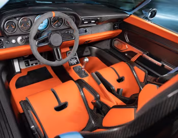 Interior Gunther Werks Speedster "Gulf Blaü" (993) '2023