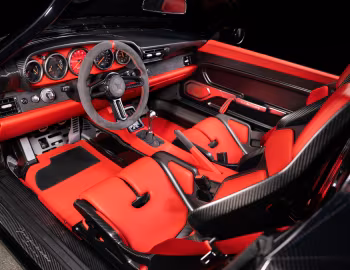 Intérieur Gunther Werks Speedster "Je m'en fous du carbone" (993) '2023