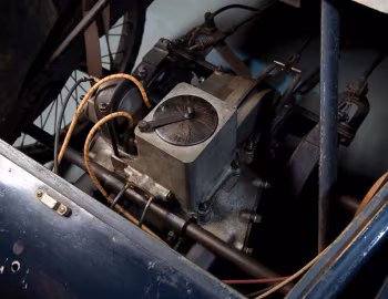Under the hood GWK 8HP Cyclecar '1915–????