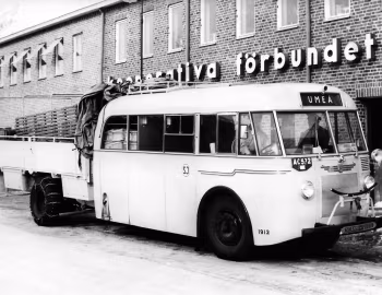 Scania-Vabis B63 kombinertbuss Hägglund & Söner [Sweden] '1951