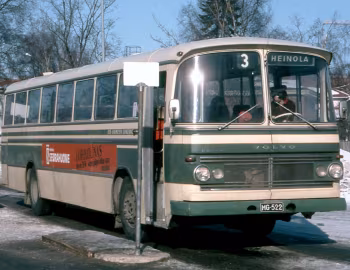 Volvo B57-60 Boxer 5 [Finland] '1970–73