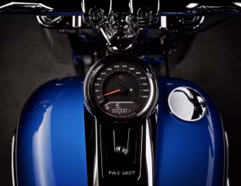 Tableau de bord 2025–26 Harley-Davidson FLFB Fat Boy '2024–26