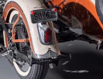 1947 Harley-Davidson EL with sidecar