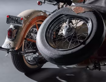 1947 Harley-Davidson EL with sidecar