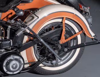 1947 Harley-Davidson EL with sidecar