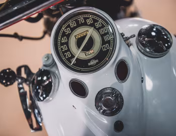 Tableau de bord 1942 Harley-Davidson UL Police Special