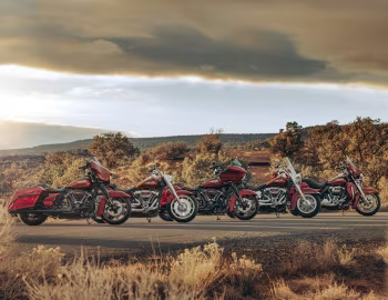 Harley-Davidson FLHXSANV Street Glide Special Anniversary, Harley-Davidson FLFBSANV Fat Boy Anniversary, Harley-Davidson FLTRXSANV Road Glide Special Anniversary, Harley-Davidson FLHCSANV Heritage Classic Anniversary, Harley-Davidson FLHTKANV Ultra Limited Anniversary