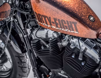 Bajo el capó 2014–15 Harley-Davidson XL1200X Sportster Forty-Eight '2013–15