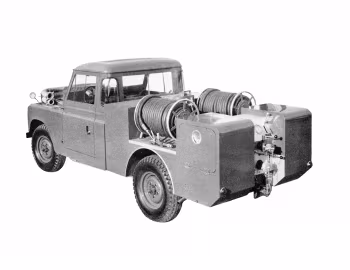 Land Rover 109 HCB-Angus Firefly Hi-Fog Fire Engine