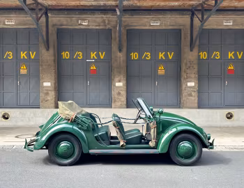 Volkswagen Typ 18 А Polizei Streifenwagen '06.1948–49